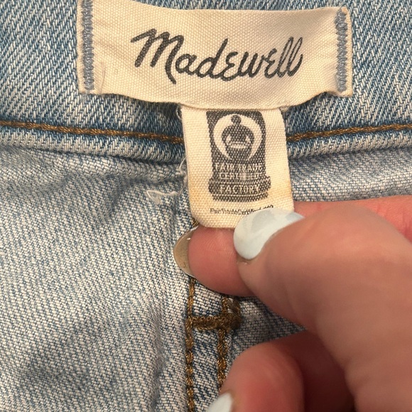 Madewell The High Rise Slim Crop Boyfriend Jean size 27 - Picture 4 of 6